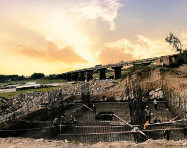 Công ty TNHH Bê tông Long Thành thực hiện cung cấp móng trụ điện - Đường Dây 220KV Bảo Lộc- Sông Mây