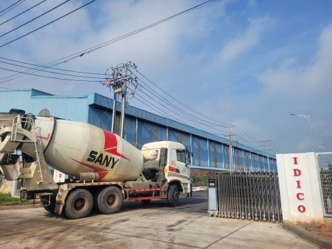 Công trình Kho Xưởng cho thuê IDICO