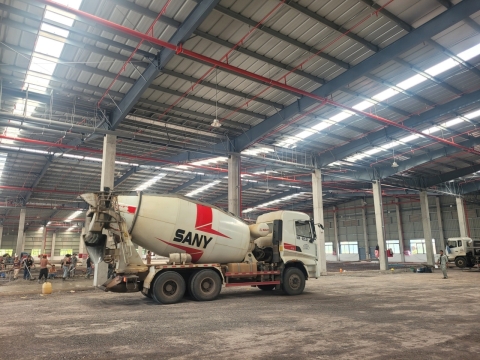 Công trình Kho Xưởng cho thuê IDICO