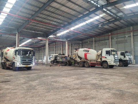 Công trình Kho Xưởng cho thuê IDICO