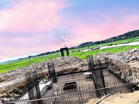 Công ty TNHH Bê tông Long Thành thực hiện cung cấp móng trụ điện - Đường Dây 220KV Bảo Lộc- Sông Mây